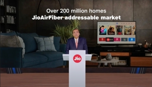 Reliance’s 5G Hotspot Jio AirFiber To Hit Stores Next Month In Broadband Push