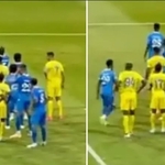 Cristiano Ronaldo Leaves Opponent Furious After Appearing To Rub His Sweat Over Rival's Face