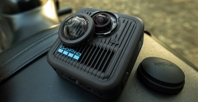 GoPro’s 360-Degree Action Cam Upgraded To 8K With Swappable Lenses