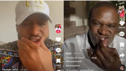 Governor Sakaja And Joho Take On Whistling Challenge