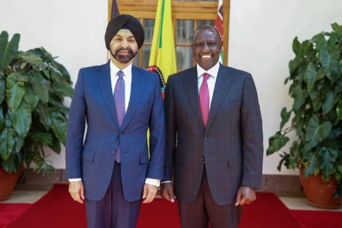 Kenya Endorses Banga For World Bank Presidency