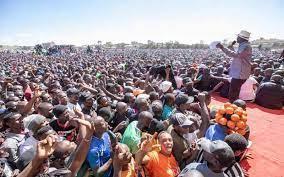 Few Kenyans Believe Raila Rallies Can Remove Ruto From Office