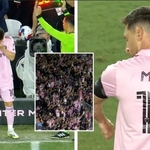 Lionel Messi Enters The Pitch For Inter Miami To An Absolutely Thunderous Reaction