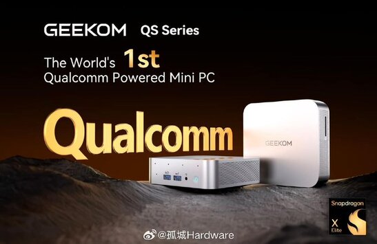 Geekom QS1 Pro Qualcomm Mini PC Unveiled At IFA 2025