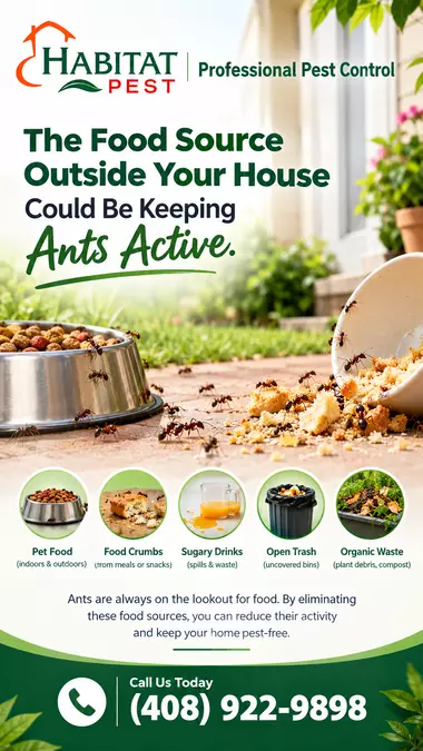 The Food Source Outside Your House Could Be Keeping Ants Active