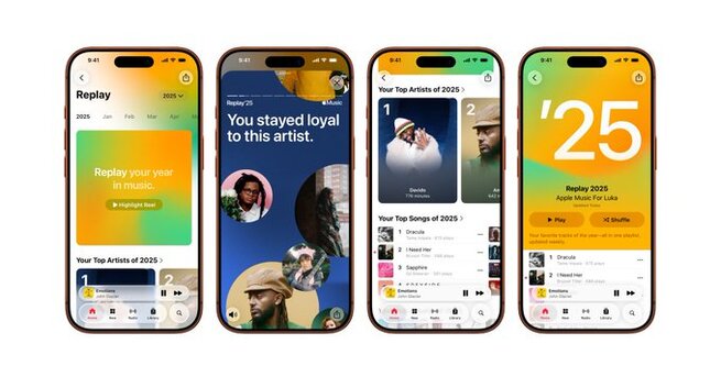 Apple Music Replay 2025: Your Year in Songs