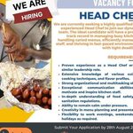 The Nairobi Academy Hiring Head Chef