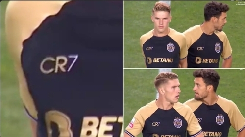 Sporting CP Wore CR7-Branded Shirts In A Tribute To Cristiano Ronaldo