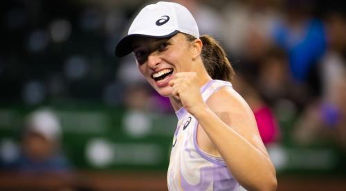 Swiatek Pairs Up With Federer's Sportswear Brand On