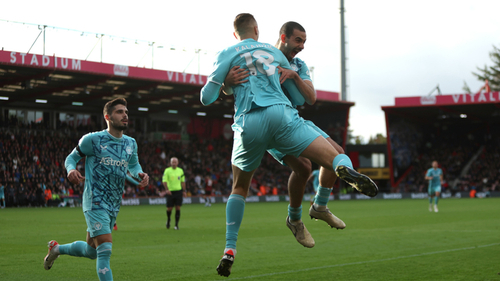 Wolves Pounce On Late Error To Beat 10-Man Bournemouth