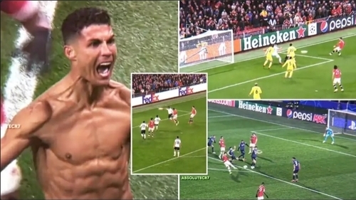 A Compilation Of Cristiano Ronaldo's Group Stage Heroics Goes Viral After Man Utd's Latest Defeat