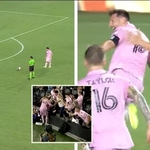 Lionel Messi Scores INSANE Free-Kick In 93rd Minute To Win On Inter Miami Debut