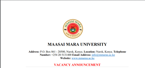 Academic And Students Affairs Division & Administration, Finance And Strategy Division Open At Maasai Mara University (17 Positi