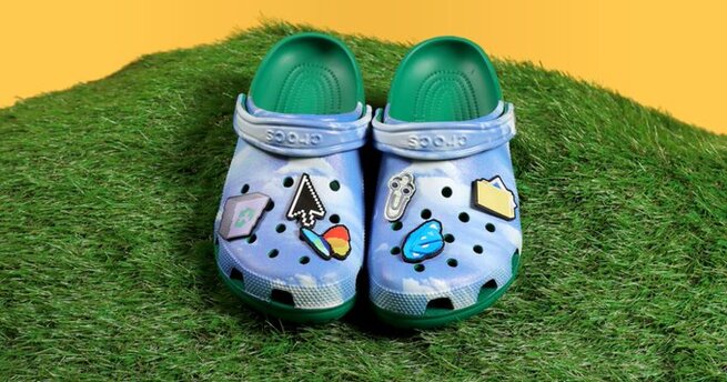 Microsoft’s Windows XP Crocs Launch With Clippy And IE Charms