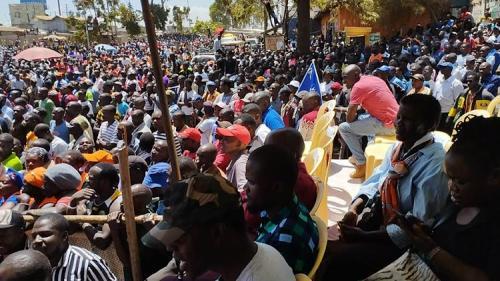Azimio Supporters Turn Up For Raila's Kibra Rally