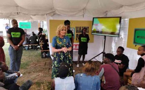 What It Is Like To Cover A Visit By The First Lady Of The United States