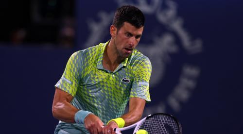 Djokovic Into Dubai Quarterfinals