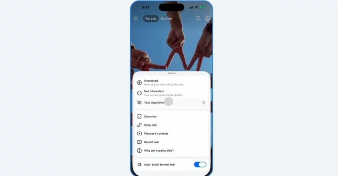 Facebook Adds Instagram’s Your Algorithm to Reels
