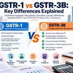GSTR-1 vs GSTR-3B: Key Differences Explained
