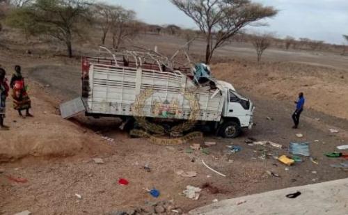 14 Dead, 12 Injured After Road Accident Along Lodwar-Kakuma Road