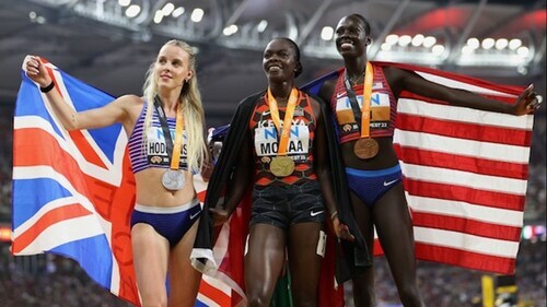 Moraa Dances Her Way To Another Kenyan Gold On Final Night In Budapest