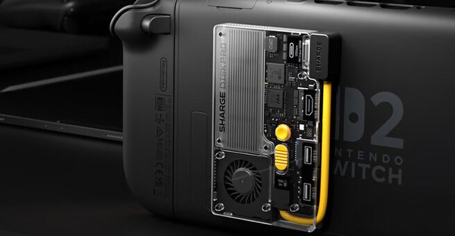 Sharge’s Magnetic SSD Hub With Cooling Fan Launches