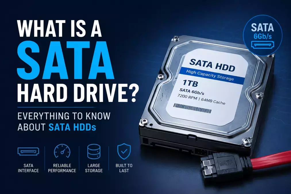 What Is a SATA Hard Drive? Everything to Know About SATA HDDs