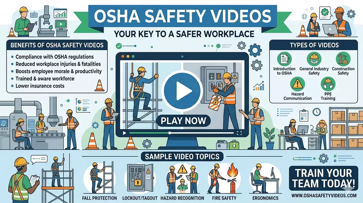 OSHA Safety Videos at Safety Training Direct for Employee Safety Success