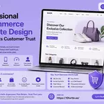 Professional E-commerce Website Design That Boosts Customer Trust