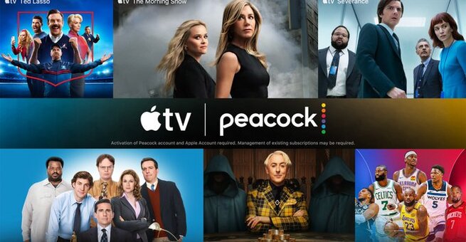 Apple TV & Peacock Launch $15 Bundle