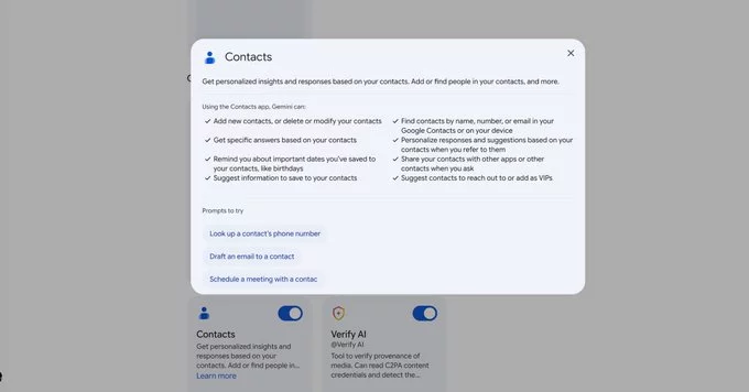 Gemini App Adds Google Contacts Integration: What It Means for You
