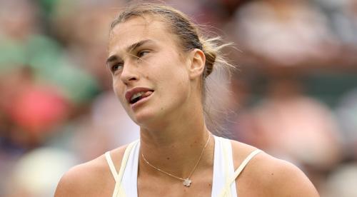 Old Habits Die Hard, Sabalenka Derailed By Erratic Serve At Indian Wells
