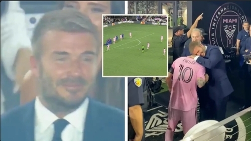 David Beckham Was In Tears After Watching Lionel Messi Free-Kick Winner