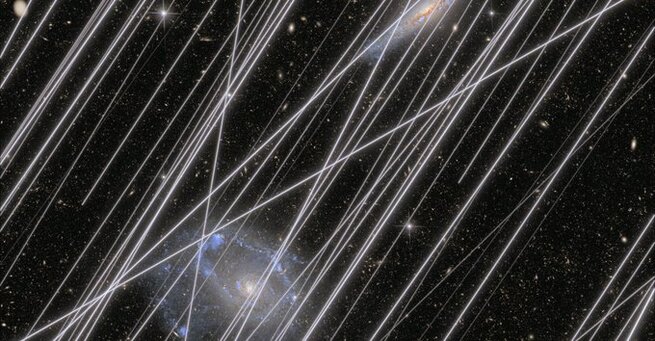 Satellite Trails Threaten Hubble Views