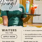 Randall Place Hiring Waiters