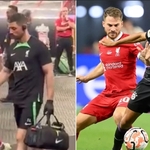 Alexis Mac Allister Seen Limping As He Returns To Liverpool Dressing Room In Potential Injury Blow