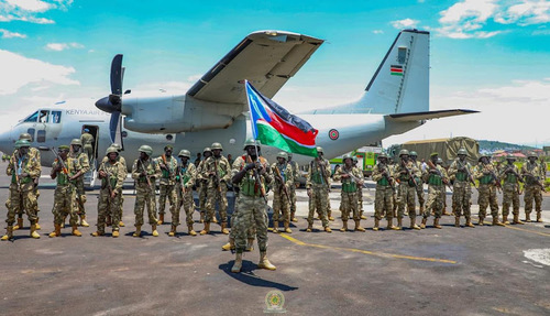 KDF Airlifts South Sudan Troops To Goma For Peace Mission
