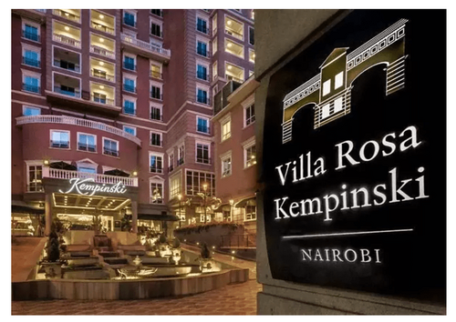 Spa Therapist Needed At Villa Rosa Kempinski Nairobi