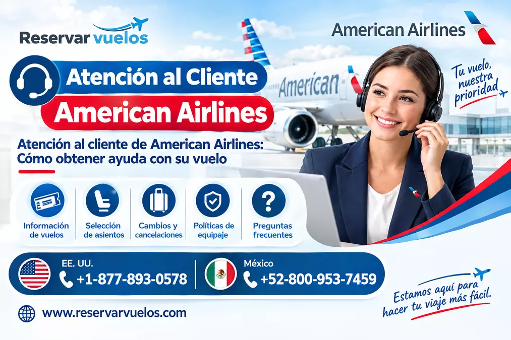 Atención al cliente de American Airlines: Cómo obtener ayuda con su vuelo