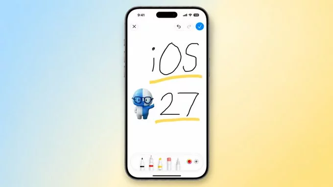 iOS 27 and macOS 27 Golden Gate: Drawing Tools Now Available in Three Key Apps