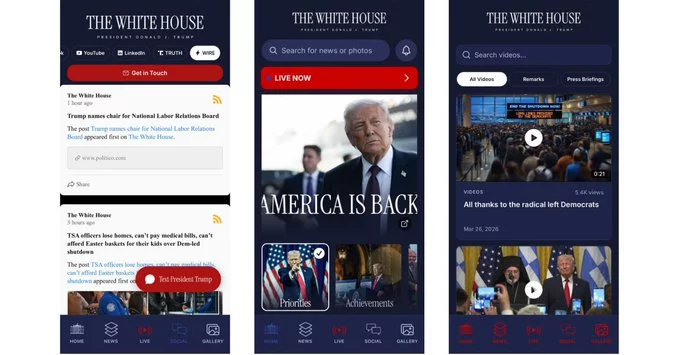 Trump White House App Sparks ICE Reporting Debate