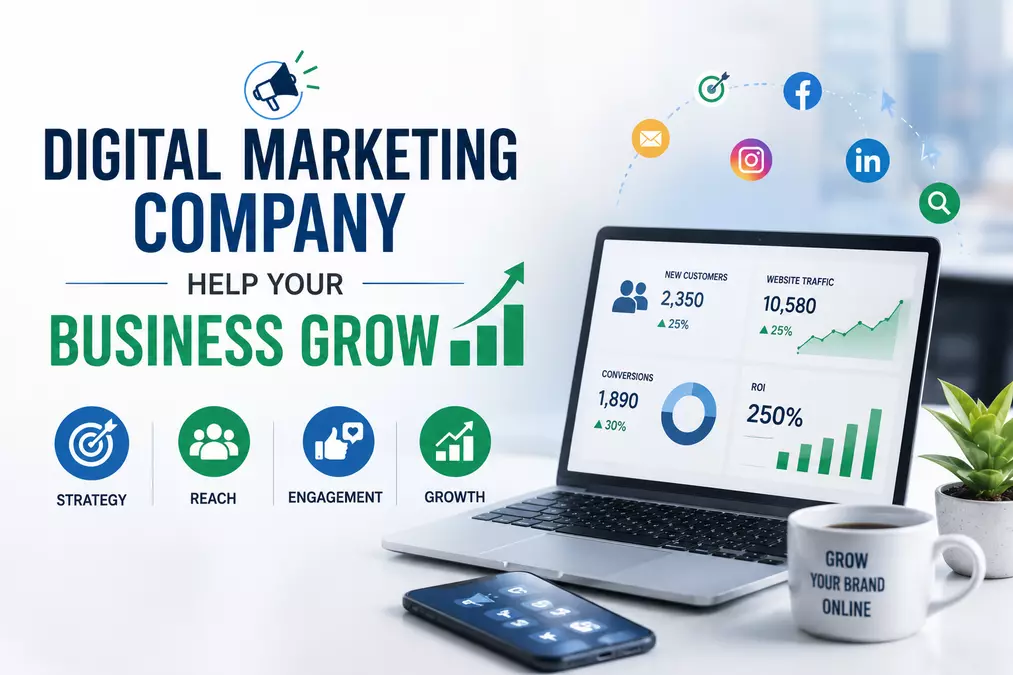 How Can a Digital Marketing Company Help Your Business Grow?