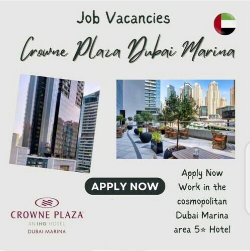 Exciting Job Opportunities at Crowne Plaza Dubai Marina 2023: Start Your Career in Hospitality