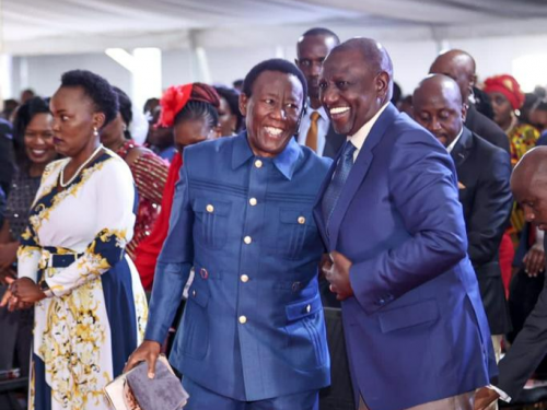 That's Commendable, Let's All Pay Tax – Ruto To Mama Ngina