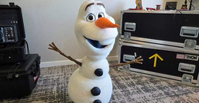 Frozen Robot Olaf Signals Disney Parks Future