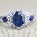 Natural Blue Sapphire Engagement Ring: A Timeless Choice for Your Proposal