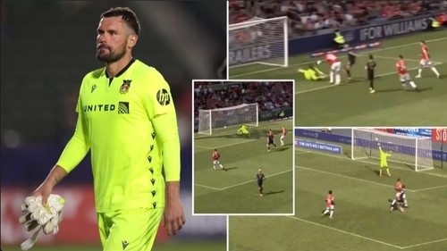Ben Foster’s 'Highlights' From Final Game For Wrexham Have Gone Viral