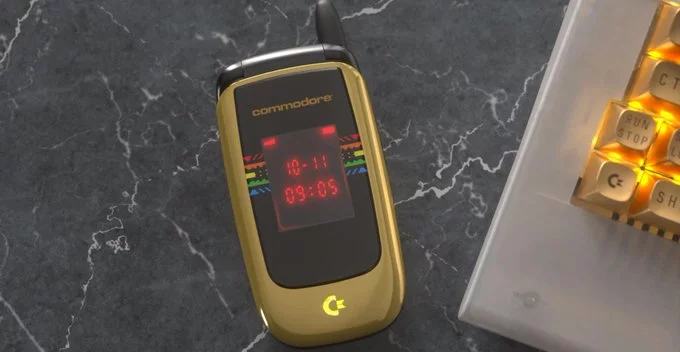 Commodore Returns: Iconic PC Brand Launches Flip Phones After Resurrection