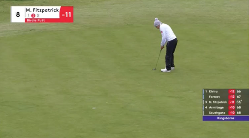 Fitzpatrick Takes Halfway Lead At Alfred Dunhill Links