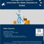 Unveiling a Golden Opportunity: Deyaar Facilities Management Walk-In Interview for Male Cleaners in Dubai